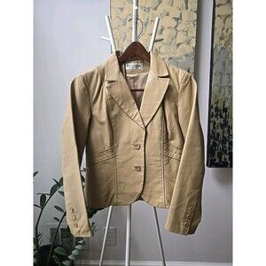 Vintage Lew Magram Leather Fringe Jacket 100% PIG NAPPA Size S